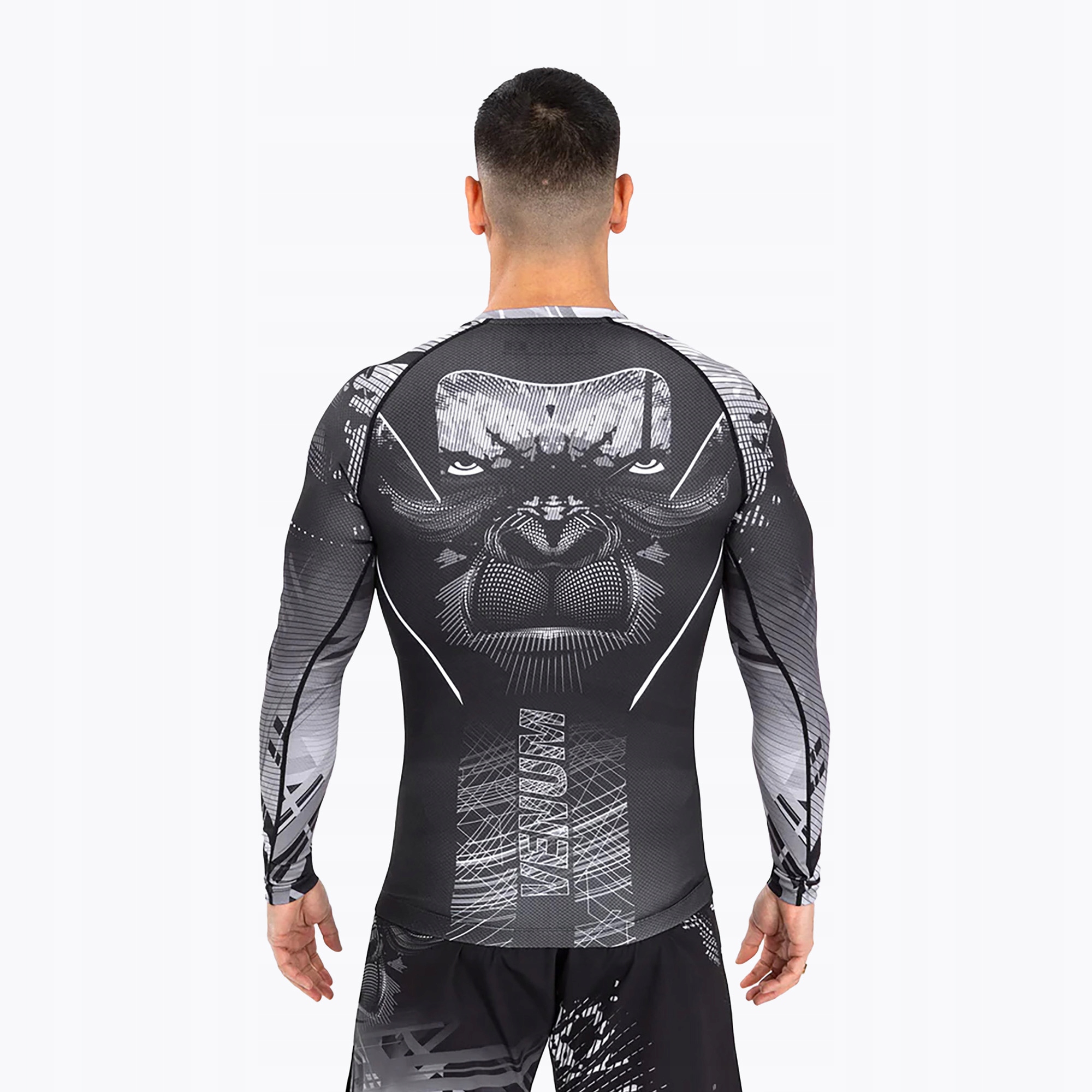 Rashguard koszulka venum gorilla jungle S Czarny/biały