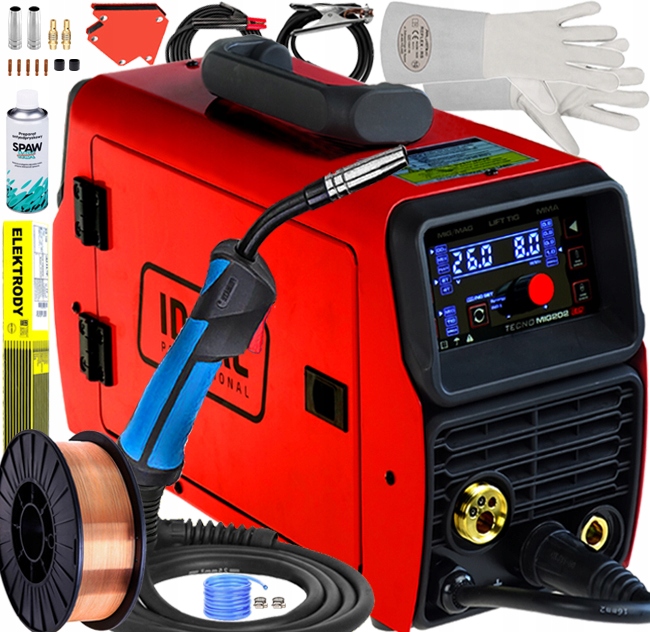 Poloautomatický Svařovací Stroj Ideal Tecno Mig 202 Led 4T