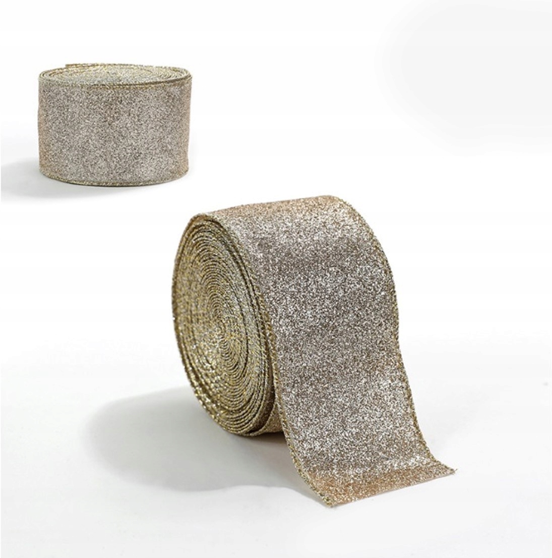 WSTĄŻKA TAŚMA DEKORACYJNA OZDOBNA ŚWIĄTECZNA ŁAŃCUCH NA CHOINKĘ 2m