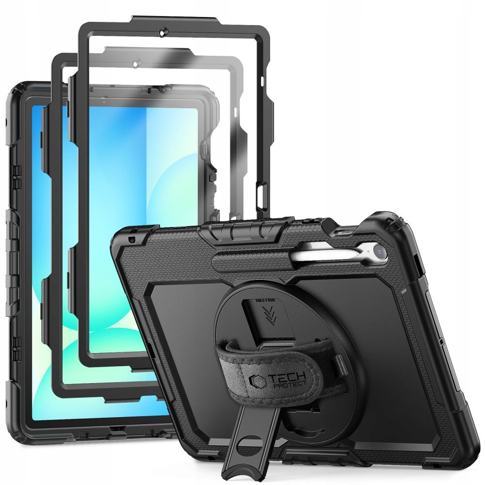 Pouzdro Tech-Protect Solid pro Galaxy Tab S10 Fe+ Plus, černé