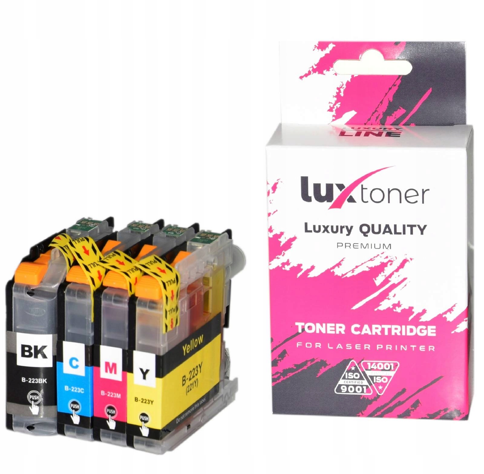 

4x Tusz Do Brother LC223 DCP-J4120DW DCP-J562DW
