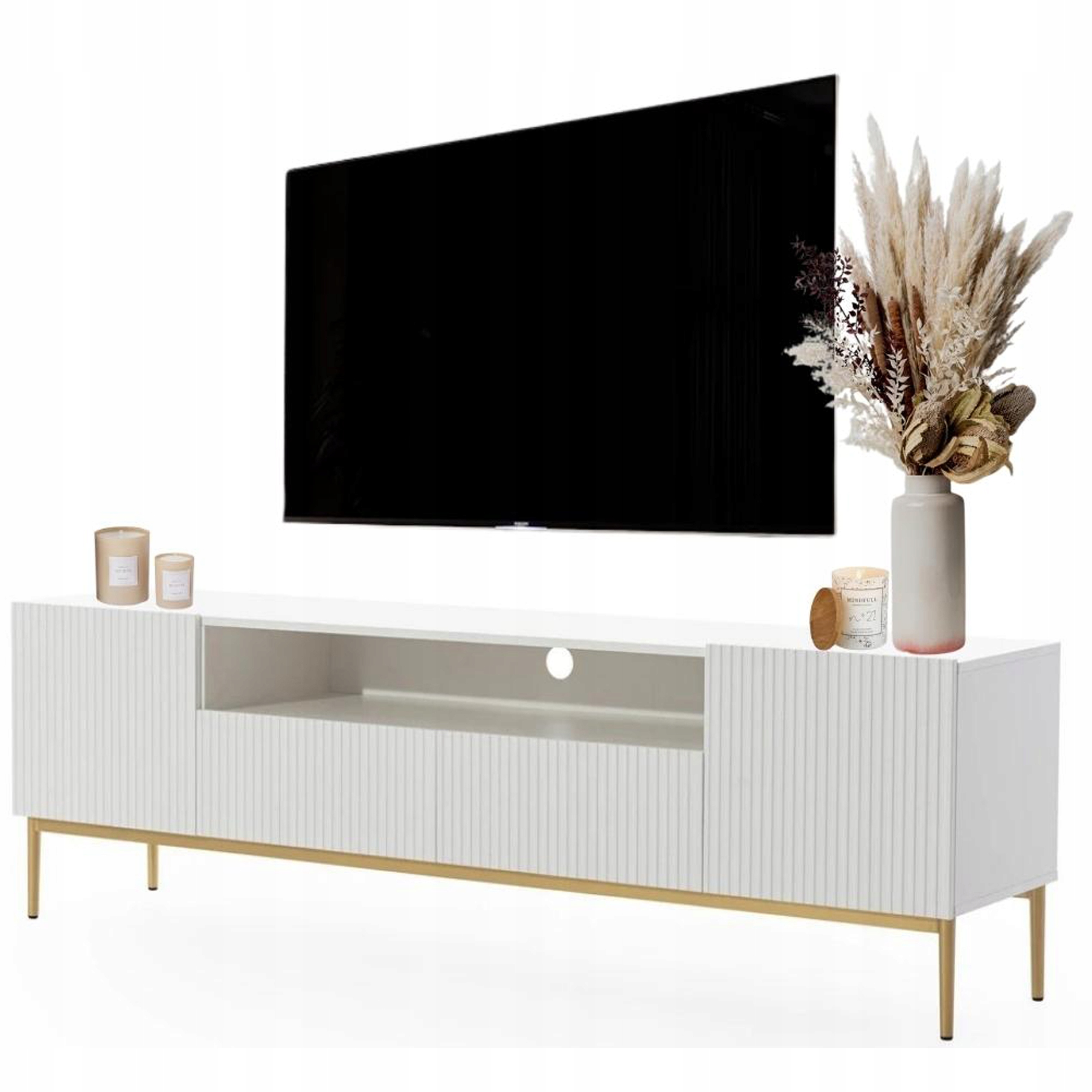 

Szafka Rtv Stolik pod Tv 200 cm wysokie nóżki