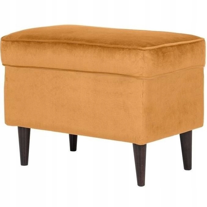 Podnóżek Ron Velvet Curry Bluvel 68 Wenge Salon Marka Signal