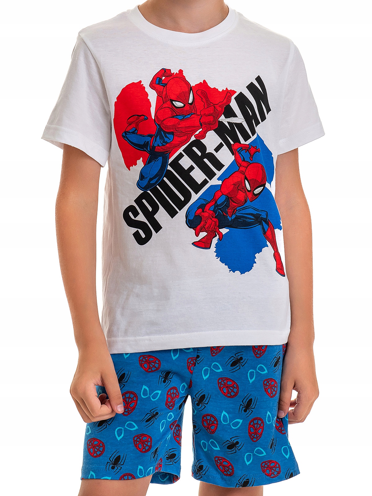 

Bawełniana Piżama Chłopięca Spider-man biały 110