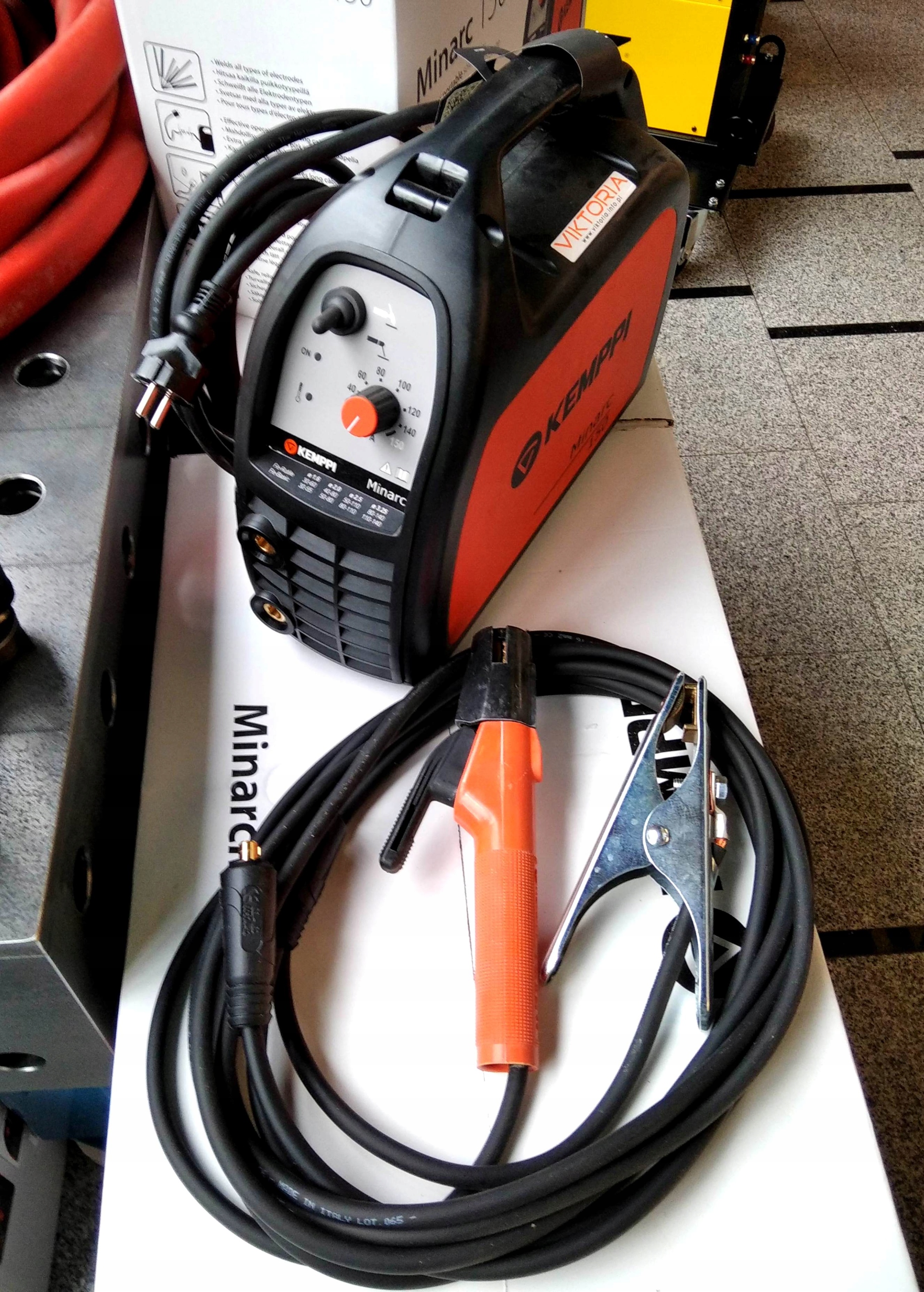 Spawarka Minarc 150 MMA TIG KEMPPI 230V Kempi Welding Method MMA
