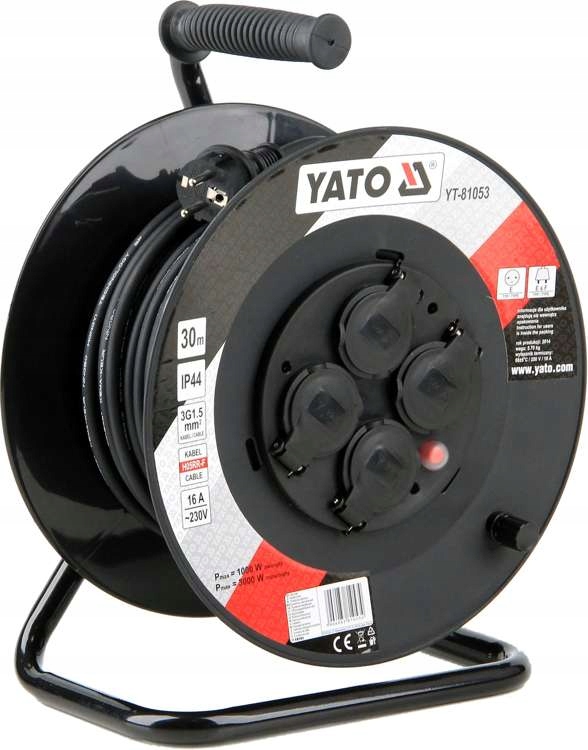 

Przedłużacz Bębnowy 30M YT-81053 Yato