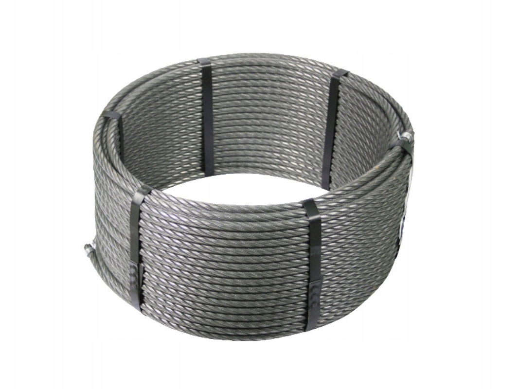 Lina stalowa kowarkowana 11mm 60m GRIZZLY LKT