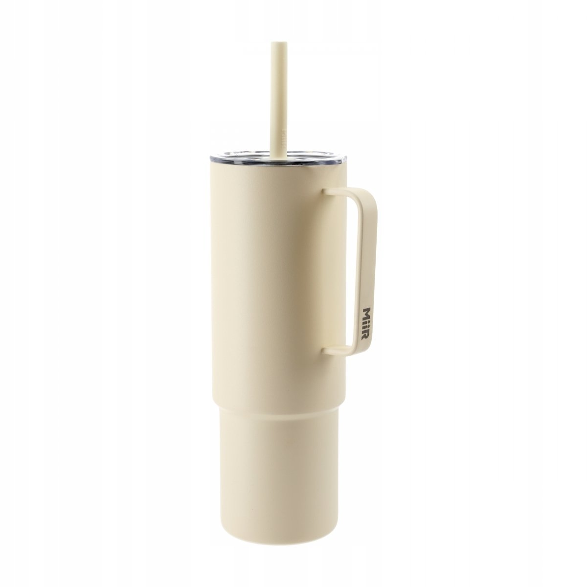 Termohrnek s brčkem MiiR All Day Straw Cup 946 ml ecru