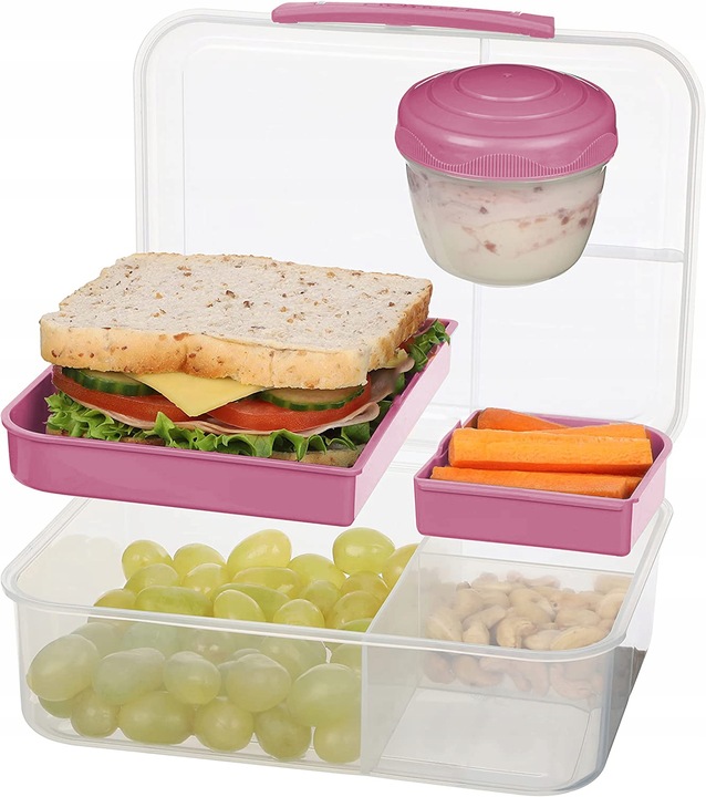 

Lunchbox Pojemnik Na Śniadanie Z Przegródkami Duży