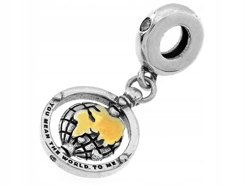 Stříbrný přívěsek s kuličkami 925 na náramky 3,05g originální dárek