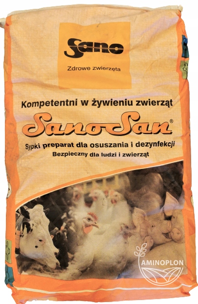 

SanoSan 25kg środek do osuszania i dezynfekcji