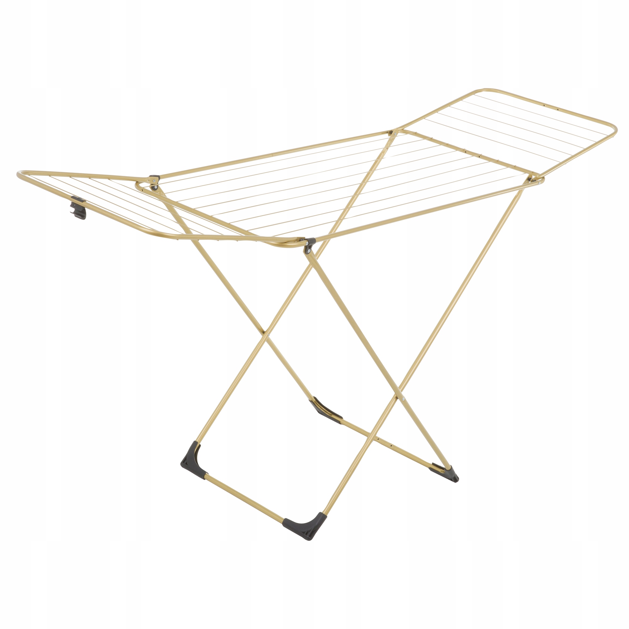 Levně Sušák Velkea H200 Gold 183 cm, ocel, skládací