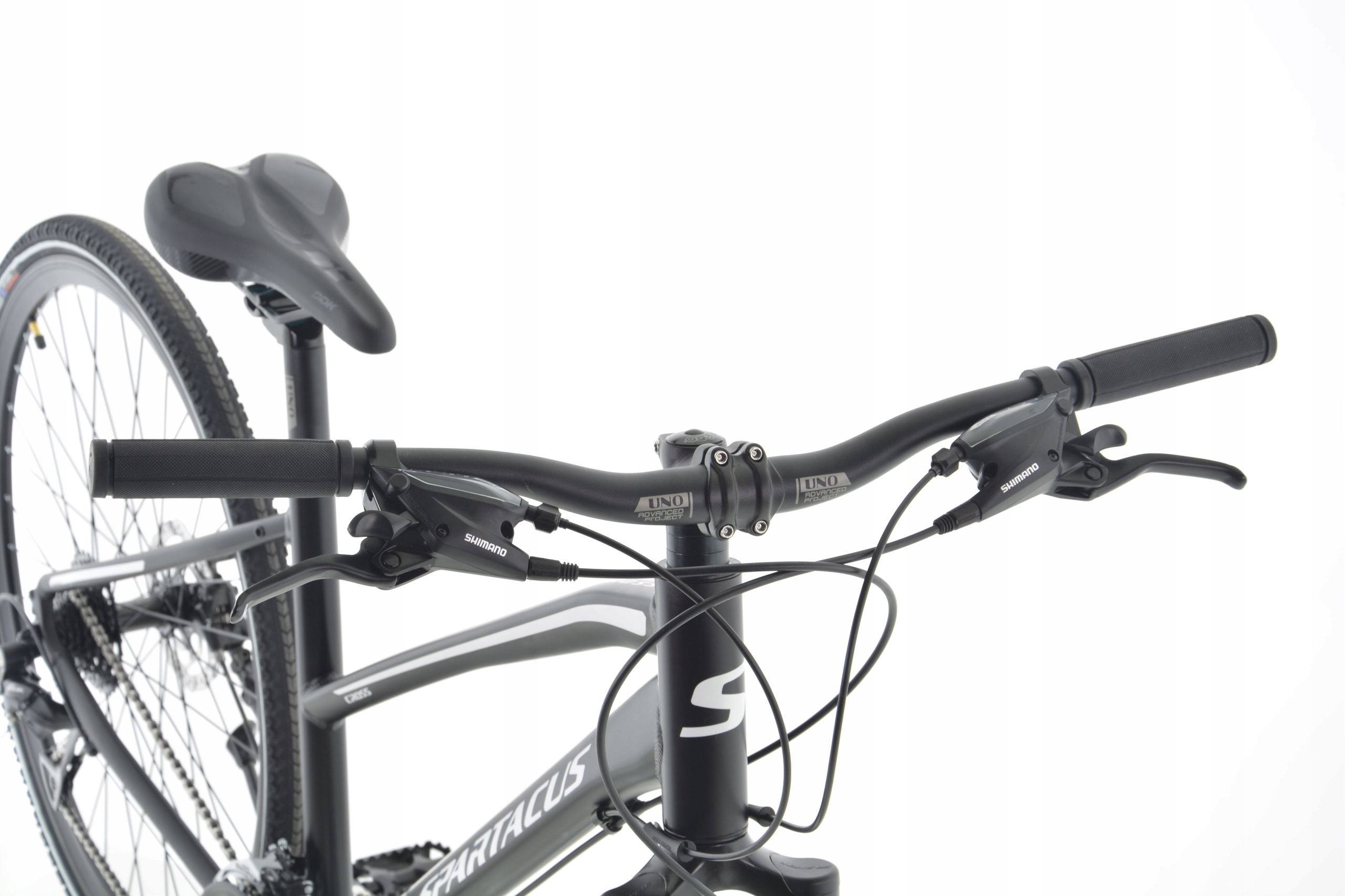 ROWER 28'' SPARTACUS CROSS 3.1 SHIMANO ACERA DISC Kolor czarny