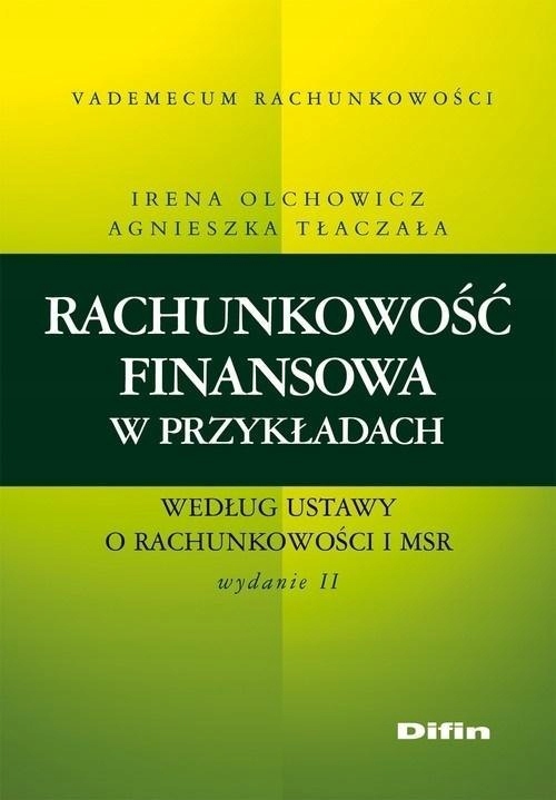 Rachunkowość finansowa w przykładach..