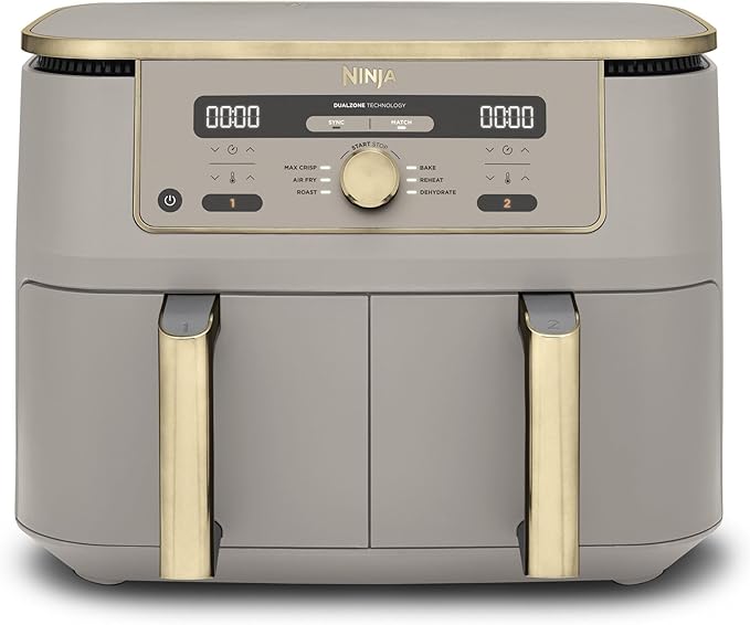 Frytkownica Air fryer Ninja Max DZ400EUSTGD 2470W 9,5L kolor kamień złoty