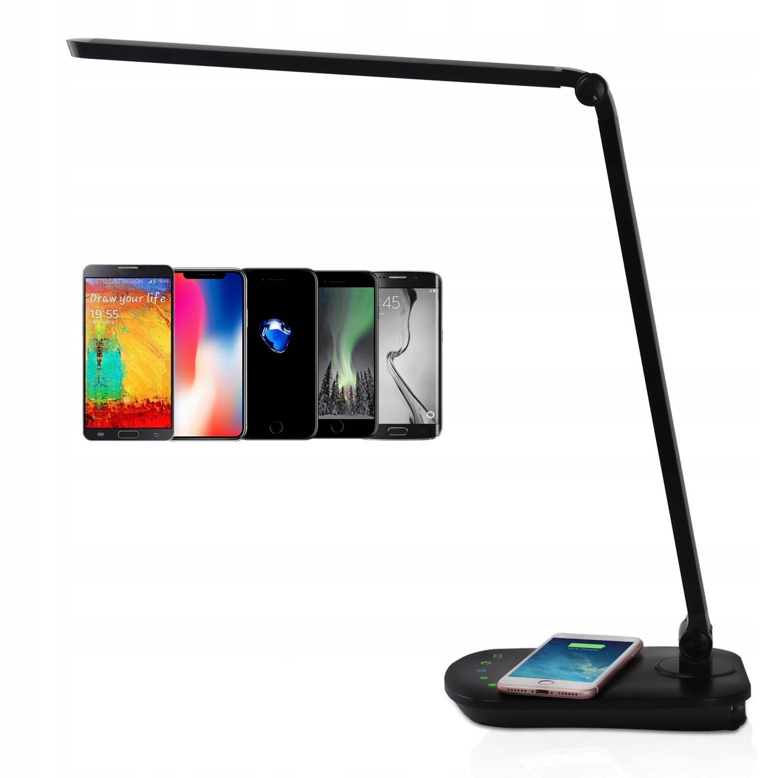 

Lampka biurkowa Led na biurko 8W ładowarka Usb