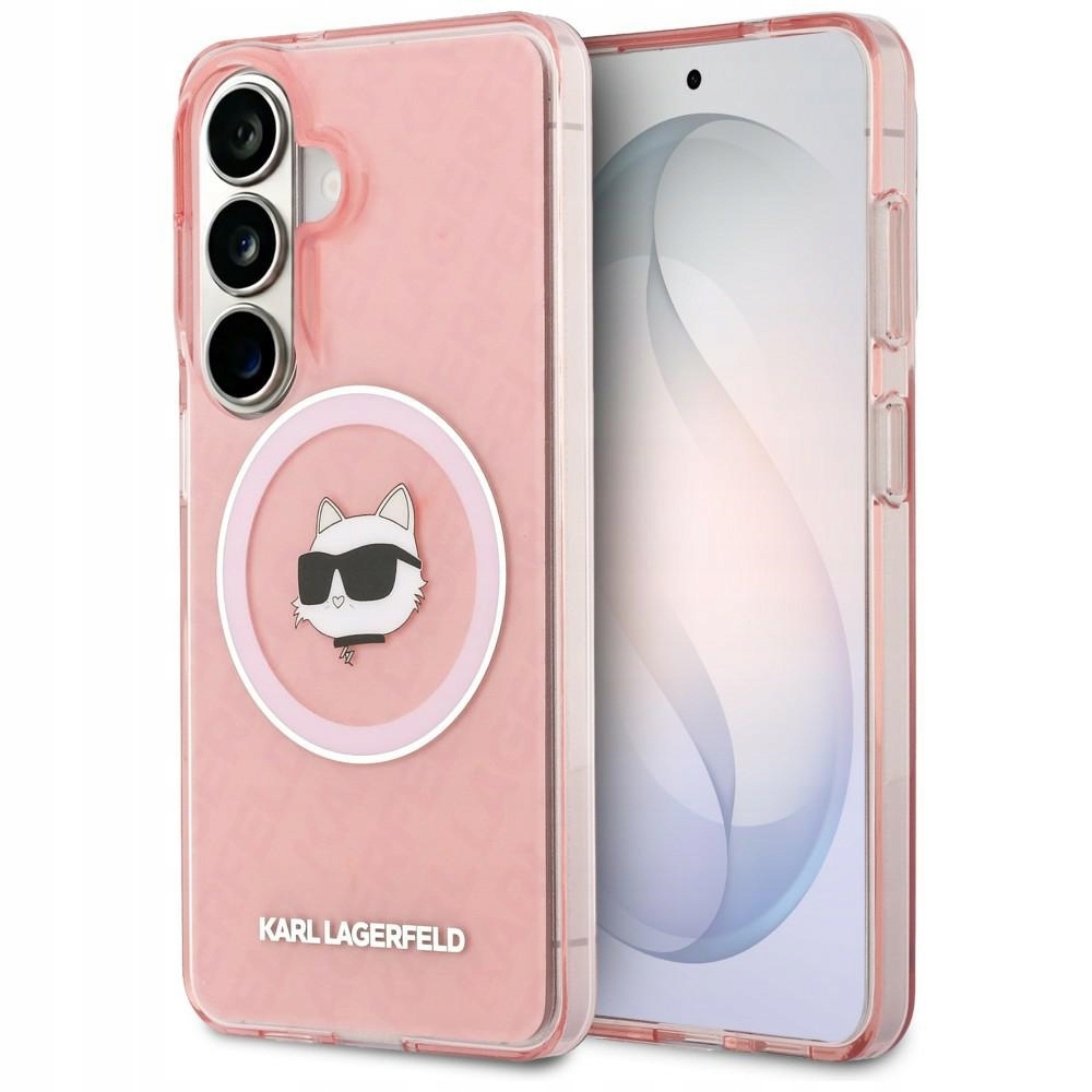 Etui Karl Lagerfeld IML Repeated Choupette MagSafe na Samsung Galaxy S26