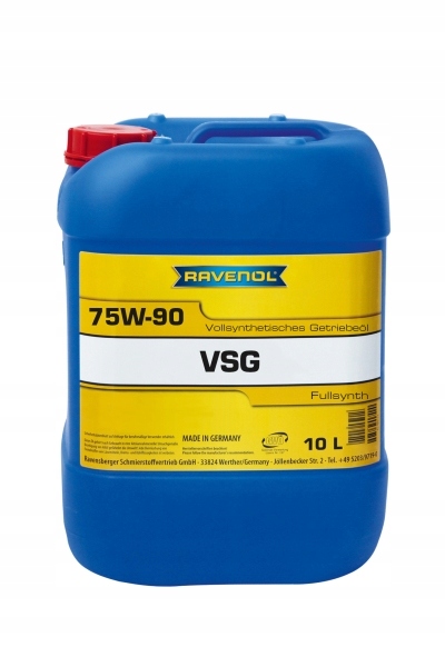 Olej Prevodovky Vsg 75W90 10L Ravenol