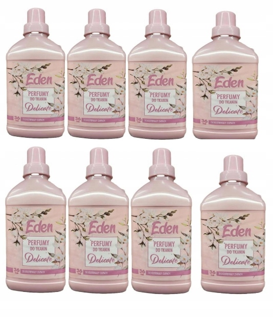 Perfumy do tkanin w płynie Eden Delicate 8x720ml