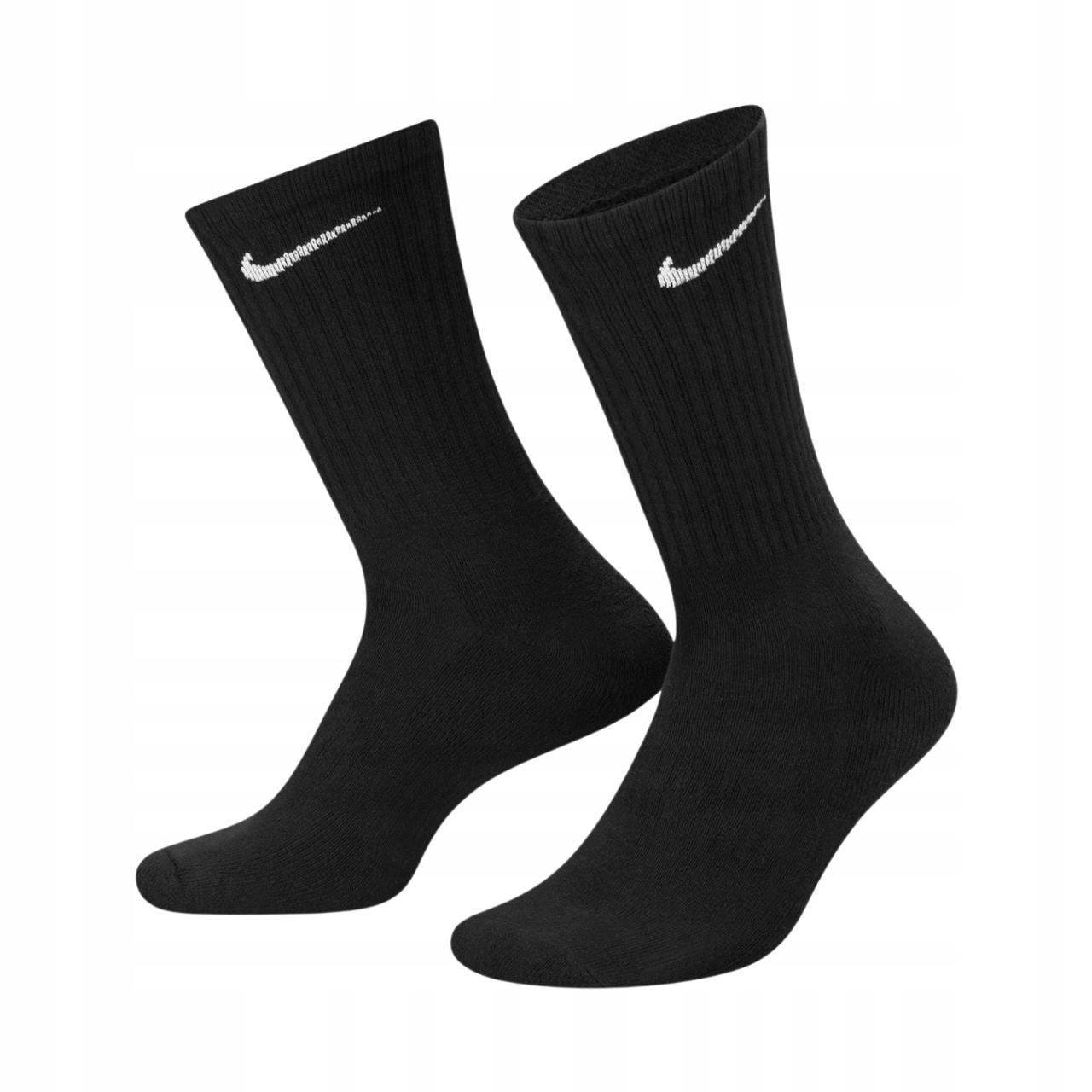Ponožky Nike Everyday Cush Crew 6 párů černé, SX7666 010, velikost 34-38