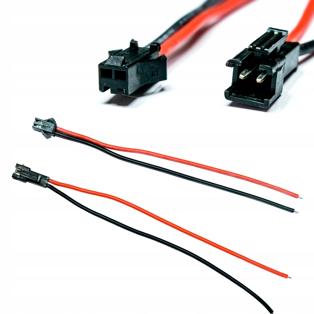 

Konektor wtyk gniazdo 2 Pin do Led złączka Komplet