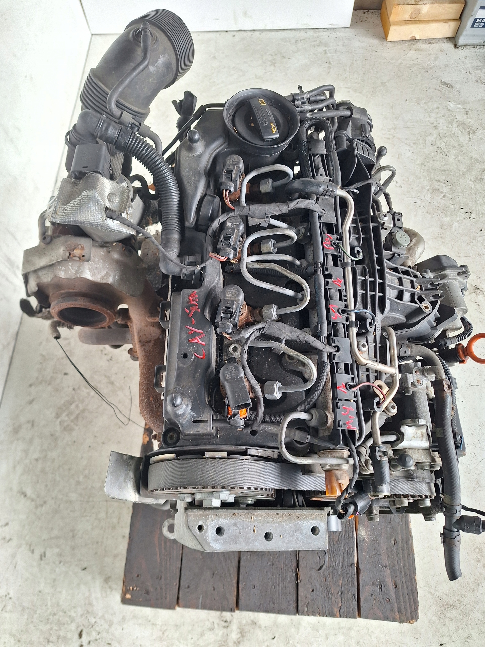 VOLKSWAGEN SEAT SKODA AUDI engine 1.6 TDI CAY