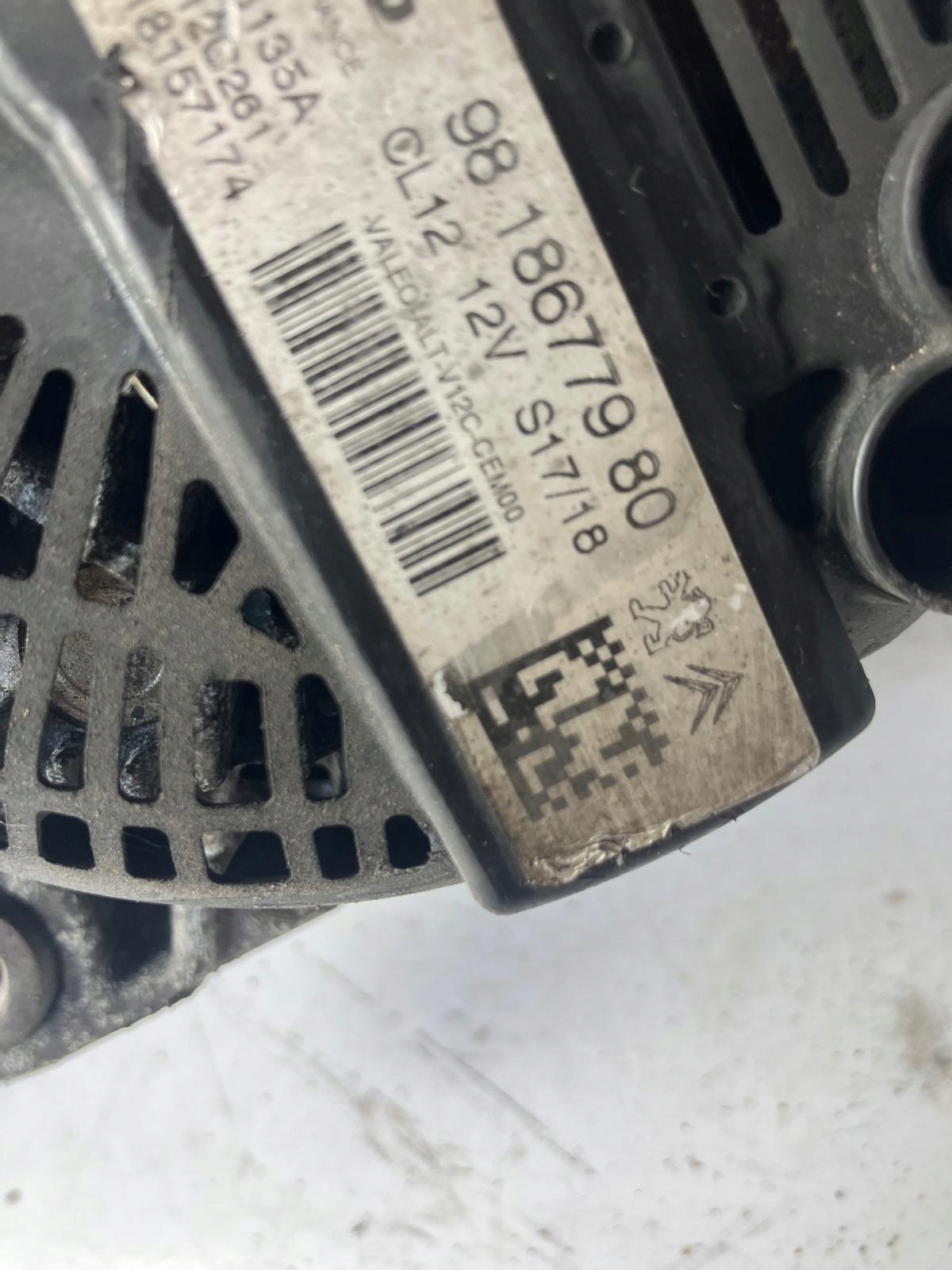 ALTERNATOR PEUGEOT 308 T9 1.2 THP 9818677980