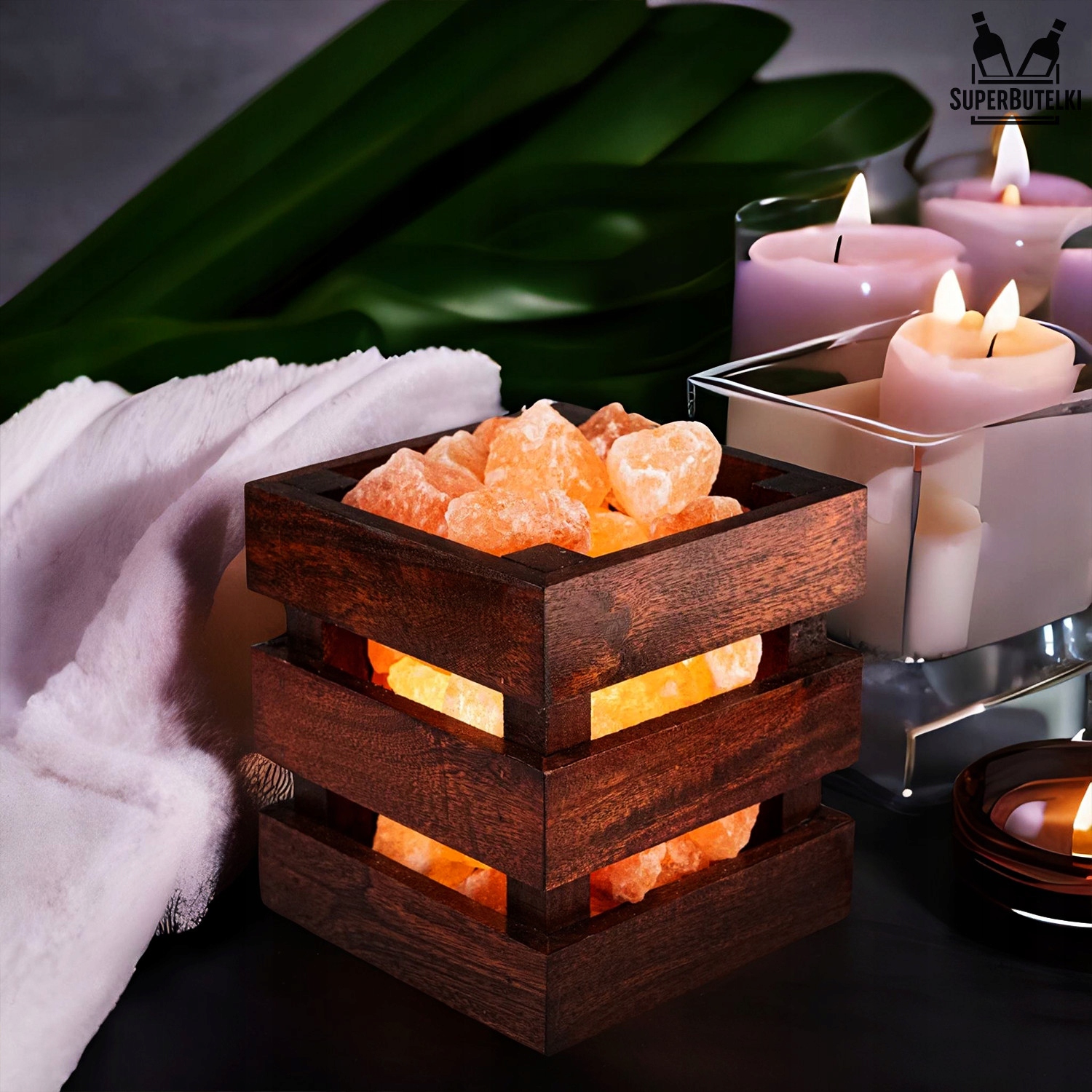 LAMPA SOLNA KOSZ HIMALAJSKA JONIZATOR POWIETRZA EAN (GTIN) 5902003065459