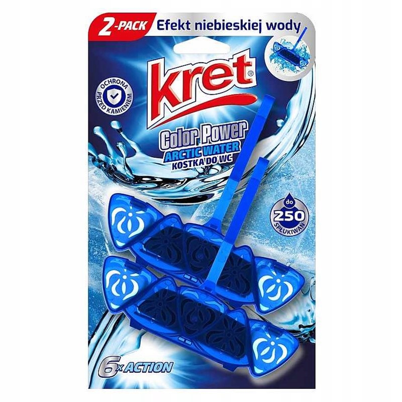 

Kret Power Arctic zawieszka do Wc barwiąca wodę
