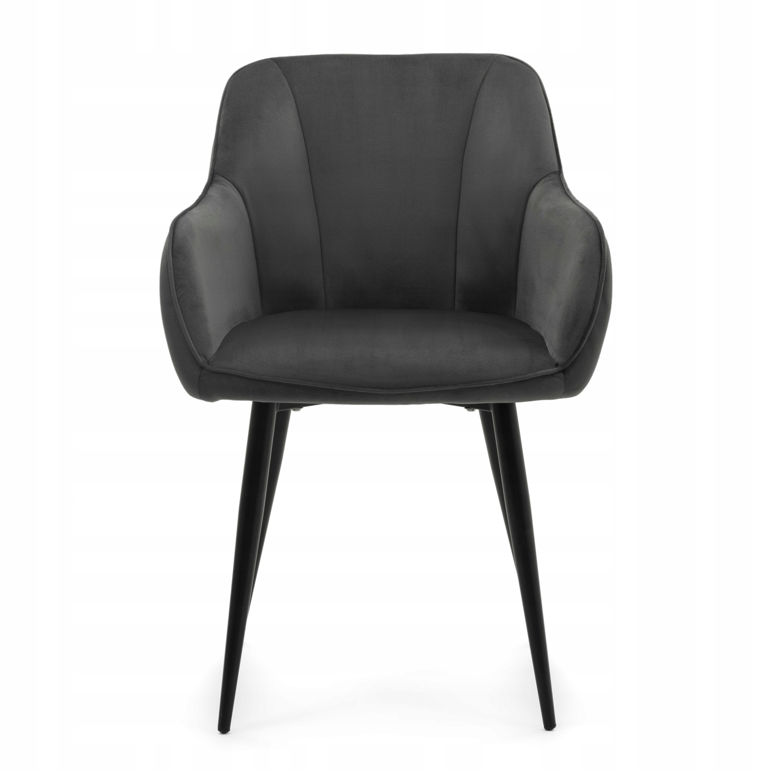 Krzesło Tapicerowane Welur Aksamit Do Salonu Jadalni Nowoczesne Glamour