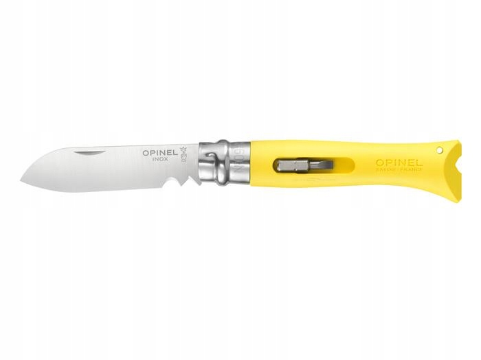 Opinel Diy Nůž žlutý blistr 002138