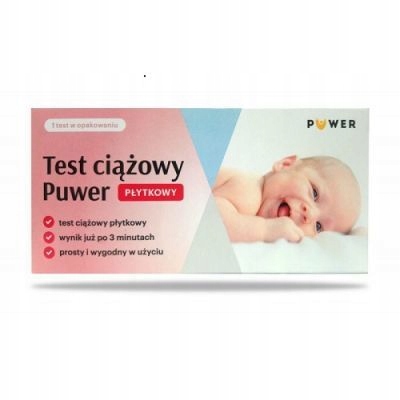 

Test ciążowy Puwer Płytkowy 1 sztuka