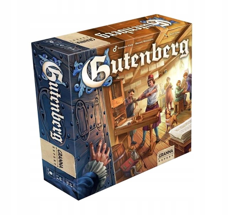 Gra Planszowa Gutenberg (polskie Wydanie) Granna