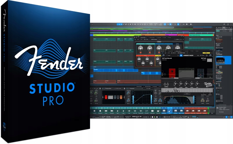 Fender Studio Pro 8 + 12 miesięcy Fender Studio Pro+
