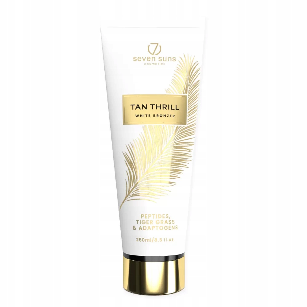 7suns Tan Thrill Luxusní bílý bronzer Peptidy Tráva Tygří Adaptogeny