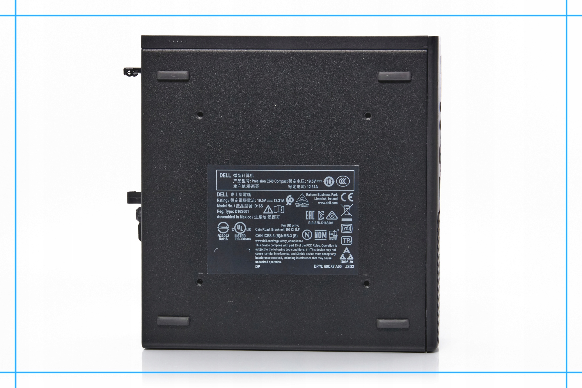 Komputer Dell Precision 3240 Compact i7 10GEN 32/1TB Stacja Robocza WiFi Seria Intel Core i7