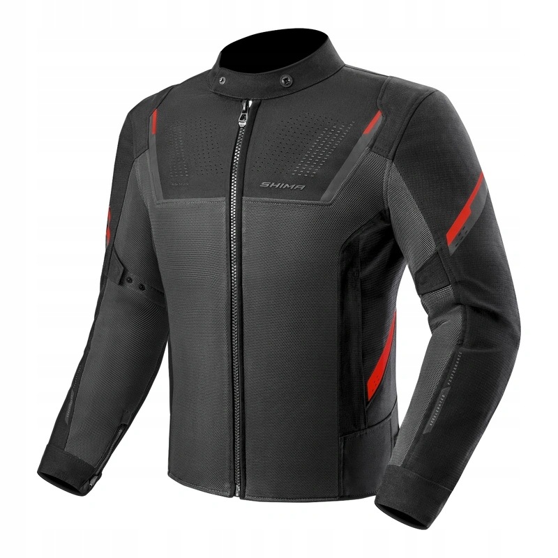 Motocyklová bunda Shima Rush 3.0 Air Grey/red šedá červená Darčeky