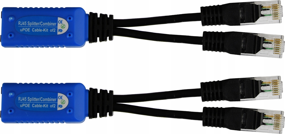 

Adaptery Pulsar P-POE2 rozgałęźnik PoE RJ-45 12V