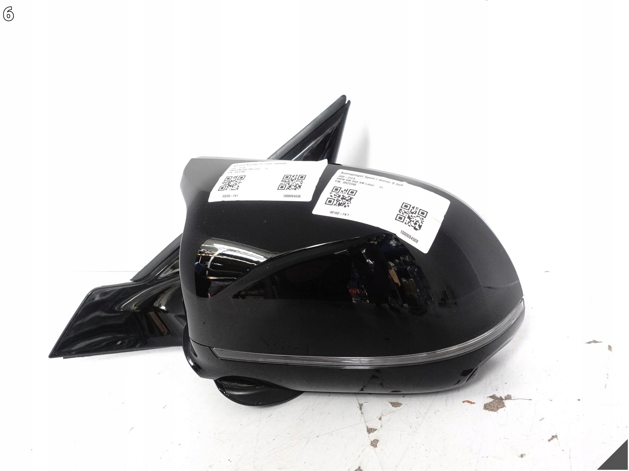 BMW XM G09 m-packet MSP 22- mirror left 5+1=6 PIN KAMERA ASYSTENT EU P95