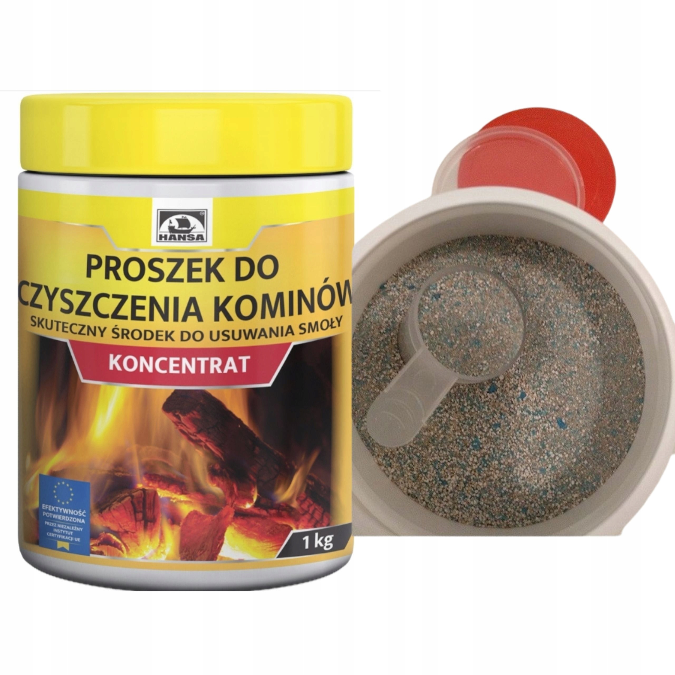 

Środek do usuwania smoły i sadzy Hansa proszek 1kg