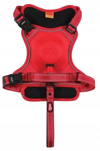 Zolux Postroj s automatickým vodítkem Easyride L červený