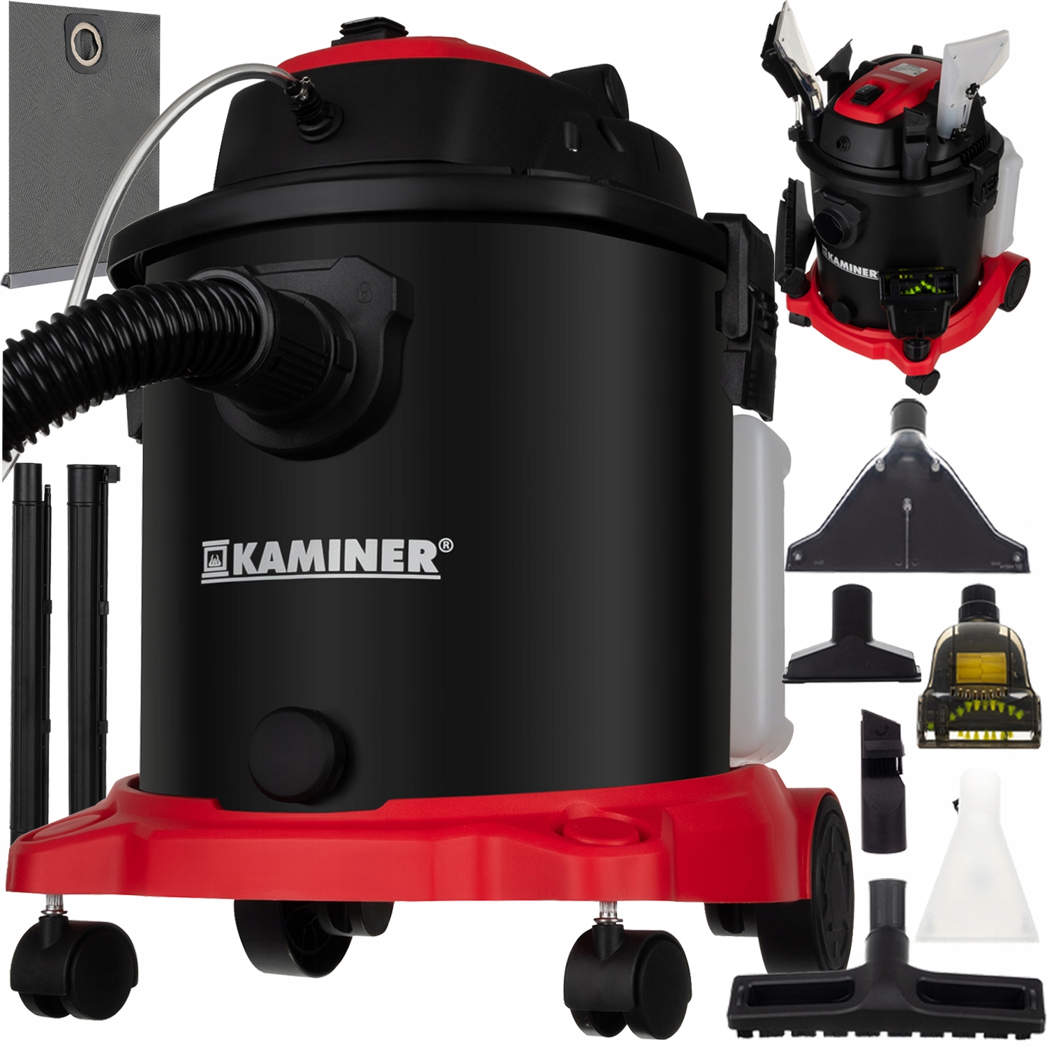 Vysavač na čalounění a praní koberců Turbo Ssawka Samočistící