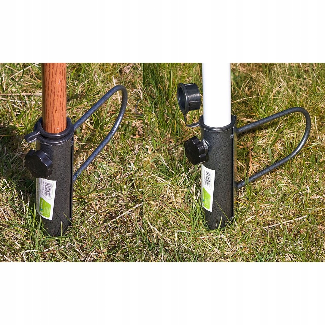 STOJAK UCHWYT MOCOWANIE BAZA DO PARASOLA METAL Stan opakowania oryginalne