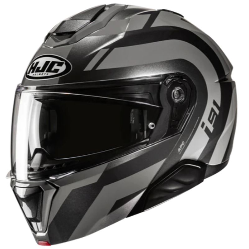 Motocyklová Čeľusťová Prilba Hjc I91 Arven MC5 Grey M