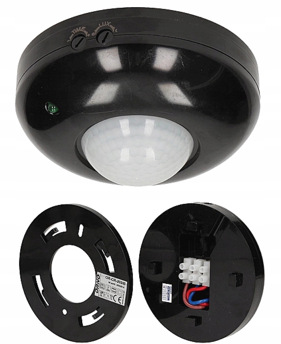 

Czujnik Ruchu Sufitowy Natynkowy 360 Stopni Led