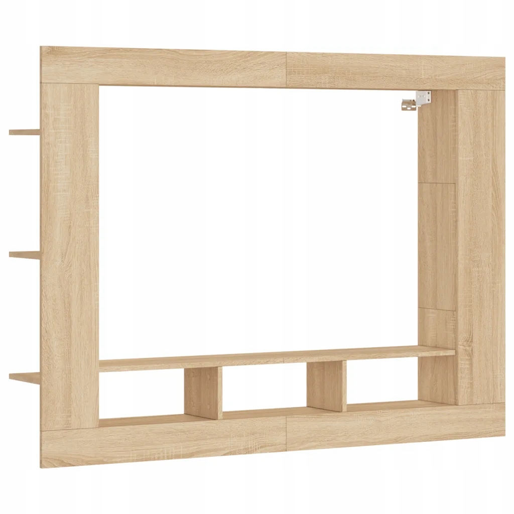 Závěsná Rtv skříňka z dřevěného materiálu, dub sonoma, 152 x 22 x 113 cm