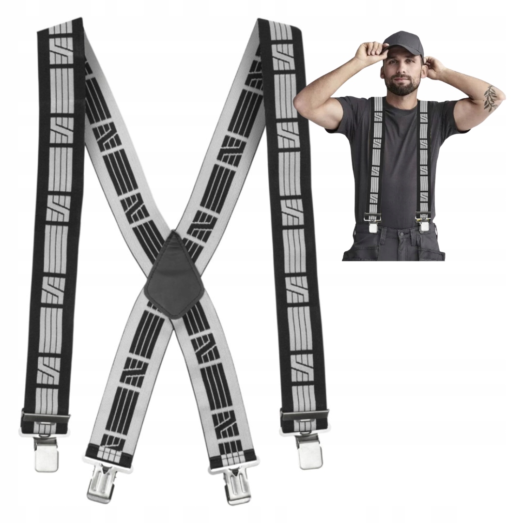 Pánské elastické ke kalhotám šle Snickers 9050