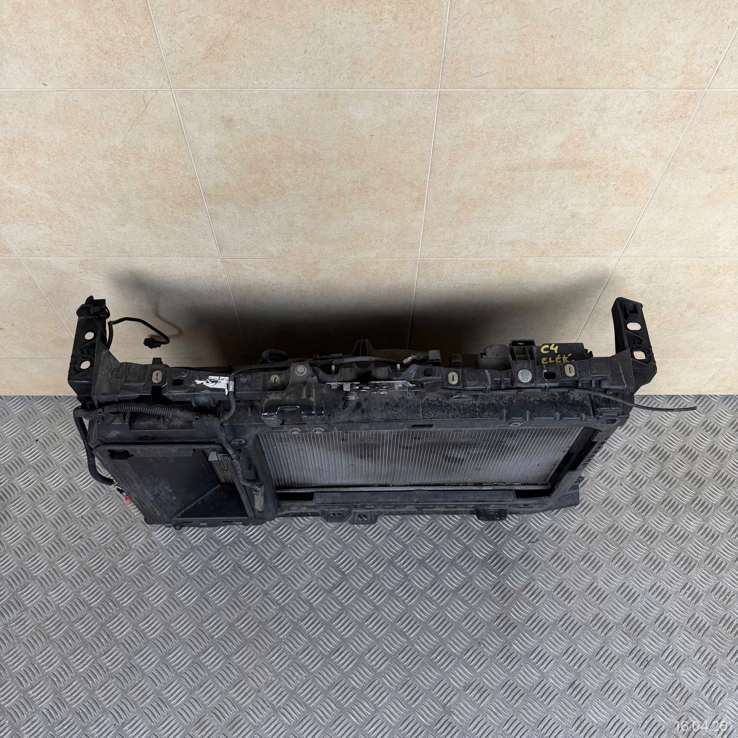 support panel for radiators complete radiator CITROEN E-C4 C4 III 2021 ROK ELECTRIC