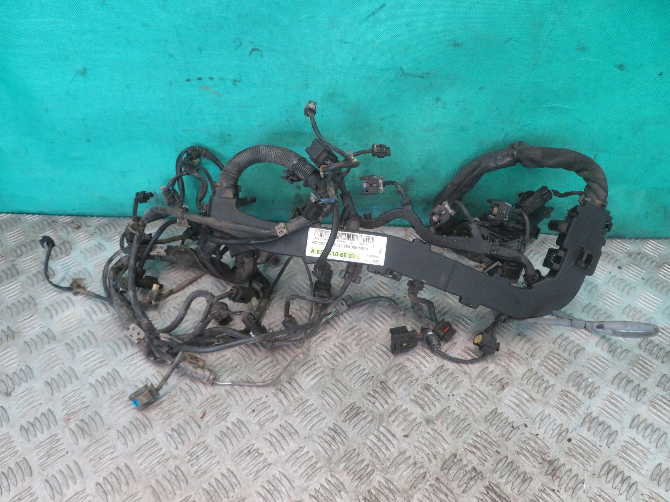 bundle motor wiring MERCEDES W204 2.2 12R A6511591025