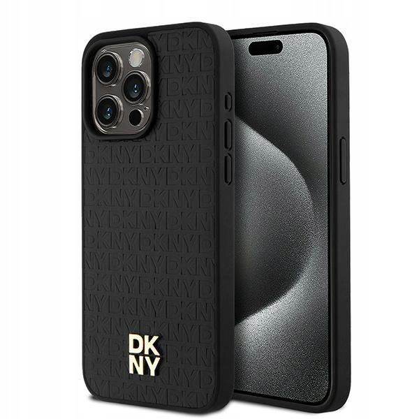 Dkny DKHMP15XPSHRPSK iPhone 15 Pro Max6.7" czarny/black hardcase Leather